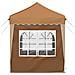 Tenda per feste a pop-up 195 x 195 x 245 cm Beige - Foto miniatura 8
