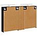 Set di Armadi da Bagno con lo scaffale 3 pcs 120 x 14,5 x 70 cm - Foto miniatura 9