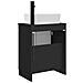 Mobile da bagno con lavabo Nero 54 x 35 x 83 cm - Foto miniatura 6