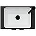 Mobile da bagno con lavabo Nero 54 x 35 x 83 cm - Foto miniatura 7