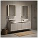Set di Armadi da Bagno 5 pcs Bianco Legno ingegnerizzato - Foto miniatura 2