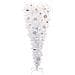 Albero di Natale artificiale Bianco 120 cm PVC e Acciaio - Foto miniatura 3