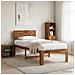 Letto Singolo con Testiera ROSTOCK Naturale 90 x 200 cm - Foto miniatura 2