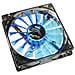 Shark Fan Blue Edition 12cm, Ventilatore, Computer case, 12 cm, Nero, Blu, Trasparente, 0,3A, 12V - Foto miniatura 2