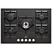 Piano Cottura PGSP75140CS a Gas 5 Fuochi Gas da 75 cm Colore Nero  - Foto miniatura 3