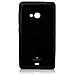 Custodia Jelly Mercury per Micro Lumia 535 Nero - Foto miniatura 1