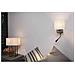 Faro 29983 - Vesper Lampada Da Parete Marrone E Beige Con Lettore Led - Foto miniatura 10