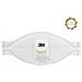Aura Maschera 3m 9312 Ffp1 Polvere Pieghevole Con Valvola X 10 - Foto miniatura 8