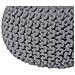 Pouf Poggiapiedi In Tessuto Grigio Scuro 40 X 25 Cm Conrad - Foto miniatura 39