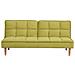 Divano Letto Moderno In Tessuto Giallo Verde Siljan - Foto miniatura 25
