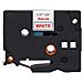Cassetta Nastro Tz-232 Compatibile Laminato Rosso / bianco 12mmx8m Tz232 Tze-232 (laminato Rosso Su Bianco) - Foto miniatura 2