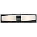 Markslojd Brastad - Applique Per Bagno A 2 Luci Nero Ip44, E14 - Foto miniatura 1