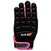 Guanti Internazionale Pro Gauche Di Grays Unisex Nero Rosa 2x-piccole - Foto miniatura 1
