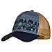 Blu Trucker Cap Tzom Pietra Buff Uomo Un Formato - Foto miniatura 1