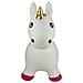 Giocattolo Cavalcabile Animale Unicorn Bianco - Foto miniatura 3