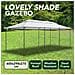 Gazebo 600x298x270 cm Bianco 180g / m² - Foto miniatura 3