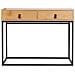 Consolle Abbott Rovere / Nero - Foto miniatura 2
