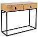 Consolle Abbott Rovere / Nero - Foto miniatura 1