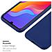 Custodia Compatibile Con Honor 8a In Candy Blu Scuro - Coperchio Protettivo In Silicone Tpu Flessibile - Foto miniatura 7
