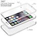 Custodia Compatibile Con Apple Iphone 6 / 6s In Transparente - 360° Full Body Copertura Protettiva - Protezione Anteriore E Posteriore, Protezione A Tutto Tondo Con Protezione Del Display - Foto miniatura 3