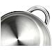 Fagor Silverinox Casseruola Induzione 28 Cm 6,7 Litri, Acciaio Inossidabile 18/10 Coperchio  Argento - Foto miniatura 2