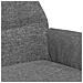 Sedia Relax Grigio Chiaro In Tessuto - Foto miniatura 5