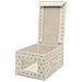 Scatola Armadio King Box Panna In Tnt, Da 24x36x19 Cm Bianco - Foto miniatura 4