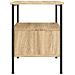 Comodino Rovere Sonoma 34x36x50 Cm In Legno Multistrato - Foto miniatura 2