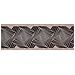 Tappeto Passatoia In Tessuto Jacquard Linea Emozioni Disegno Optical Nero 57x90 Nero - Foto miniatura 3