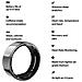 Anello Intelligente - Ring Air - - Il Dispositivo Indossabile Per Il Monitoraggio Del Sonno E Del Fitness Più Leggero Al Mondo, Hrv, Monitoraggio Della Frequenza Cardiaca E Della Temperatura, Monitoraggio. Colore Argento - Foto miniatura 4