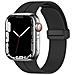 Cinturino Per Apple Watch 38/40/41mm Sport Con Chiusura Magnetica, Nero - Foto miniatura 3