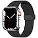 Cinturino Per Apple Watch 38/40/41mm Sport Con Chiusura Magnetica, Nero - Foto miniatura 1