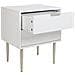 Comodino 2 Cassetti Soho Bianco - Foto miniatura 6