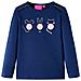 Maglietta Da Bambino A Maniche Lunghe Blu Marino 92 - Foto miniatura 1