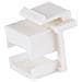 -basic-s--keystone Adattatore Vuoto Rettangolare Bianco 10 Pezzi (bs08-10123) - Foto miniatura 1