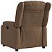 Poltrona Elettrica Reclinabile Marrone in Tessuto - Foto miniatura 4