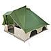 Tenda per Famiglie Tipi Verde Impermeabile per 8 Persone - Foto miniatura 1