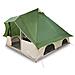 Tenda per Famiglie Tipi Verde Impermeabile per 8 Persone - Foto miniatura 3