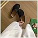 Ciabatte Donna Intrecciate A Mano In Pvc Nero, Stile Francese Con Punta Chiusa E Design Forato, Estive E Traspiranti, Compatibili Con Look Casual E Romani  L - Foto miniatura 3