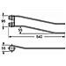 Dente Giroandanatore Sx Adattabile A S Supermixer Filo 8 - Foto miniatura 1