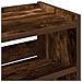 Scarpiera Rovere Fumo 60x25x81 cm in Legno Multistrato - Foto miniatura 7