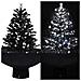 Lusso Casadino -  Albero Di Natale Con Nevicata E Base Ad Ombrello Nero 75 Cm Pvc - Foto miniatura 8
