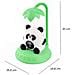 Sveglia Per Bambini Panda Retroilluminata Con Luce Notturna Musicale E Display Digitale, Verde - Foto miniatura 4