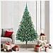 Albero di Natale artificiale con luci integrate Verde 210 cm - Foto miniatura 2