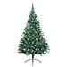 Albero di Natale artificiale con luci integrate Verde 210 cm - Foto miniatura 4