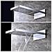 Set miscelatore doccia, Blackswan, tipo M73.9, modello cromato lucido, misura 55 cm - Foto miniatura 4