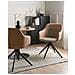 Set Di 2 Sedie Da Pranzo Likely Pelle Sintetica Beige Sabbia - Foto miniatura 1