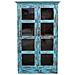 Vetrina Artigianale In Legno 100-110x40-45x170-180h Cm - Foto miniatura 2