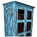 Vetrina Artigianale In Legno 100-110x40-45x170-180h Cm - Foto miniatura 6