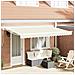 Tenda Retrattile Crema 350 x 200 cm Poliestere e Metallo - Foto miniatura 2